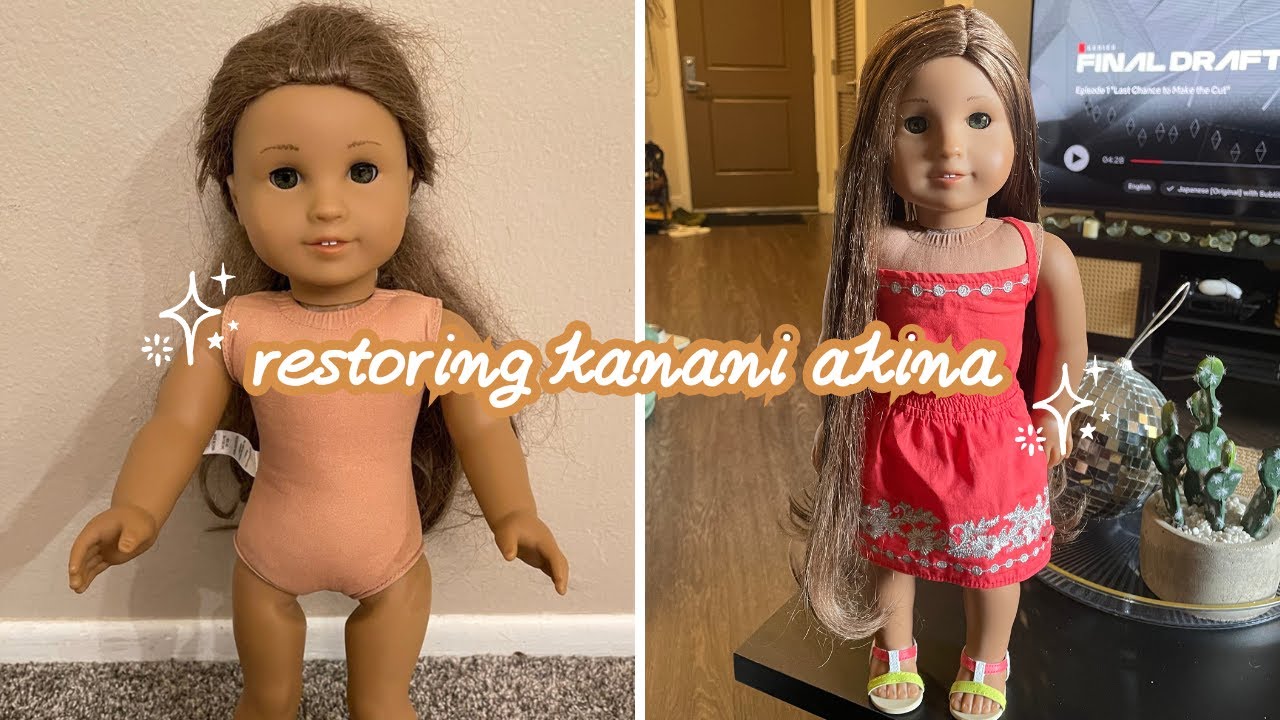 restoring american girl doll kanani