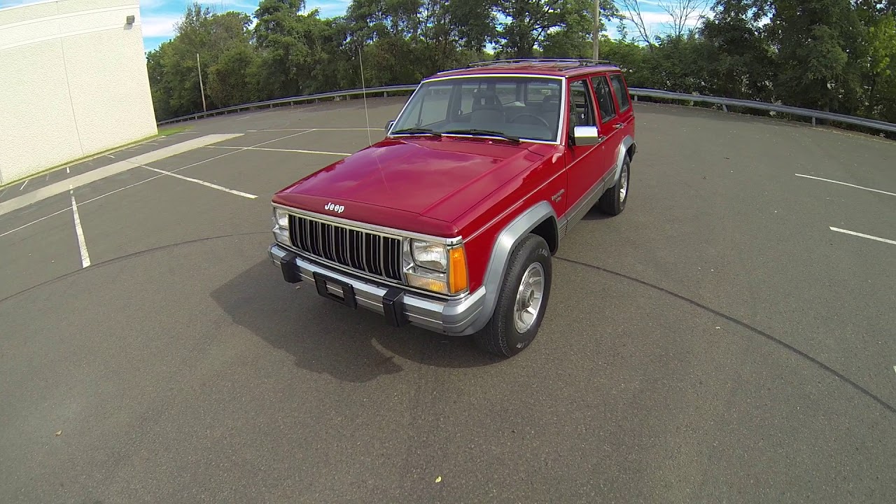 Review for 1989 Jeep Cherokee XJ Laredo 4x4 63K Miles Red