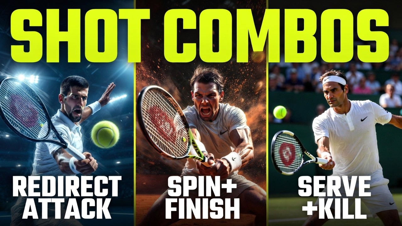 Every Mind Blowing Tennis Shot Combo Explained!