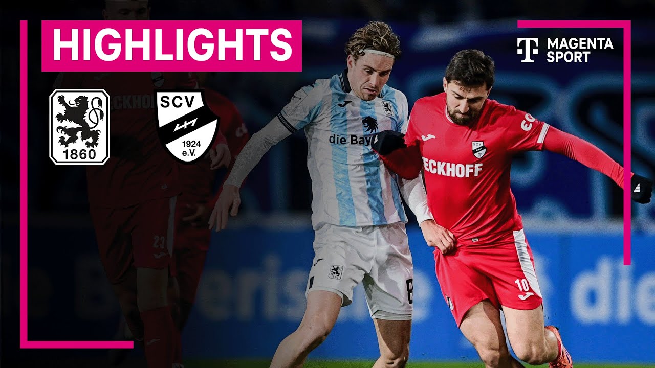 TSV 1860 München - SC Verl | Highlights 3. Liga | MAGENTA SPORT