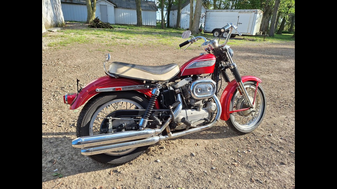 Original 1969 Harley XLCH Sportster Kickstart Only