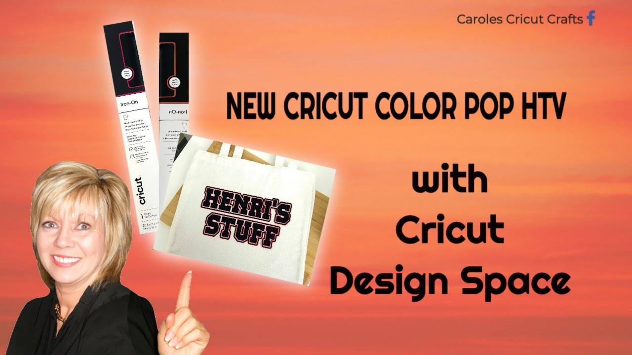 NEW CRICUT COLOR POP HTV with Cricut Design Space