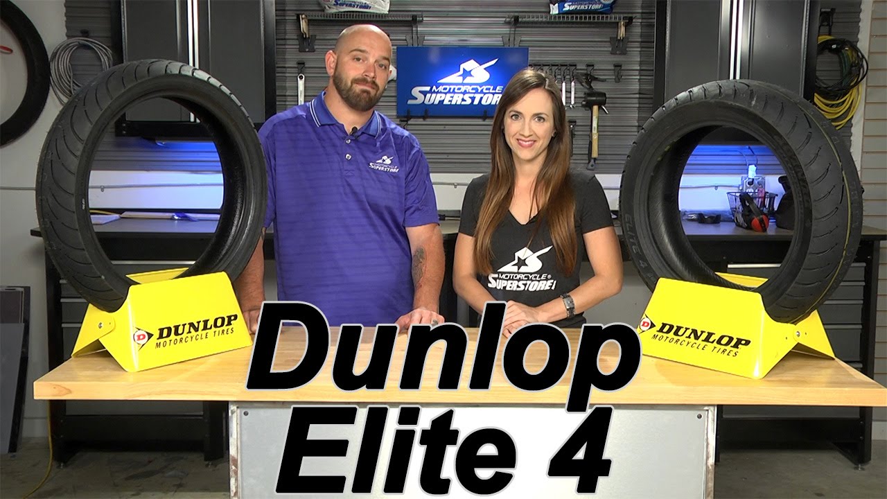 Dunlop Elite 4 Tire Review | Motorcycle Superstore