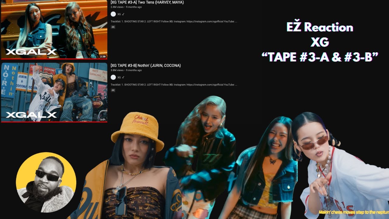 XG TAPE #3-A Two Tens (HARVEY, MAYA) & XG TAPE #3-B Nothin' (JURIN, COCONA) / BEST REACTION 2024