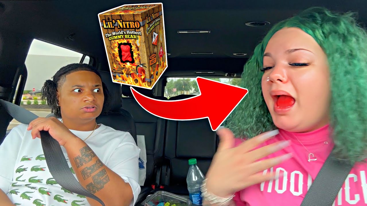 I GAVE MY GIRLFRIEND THE WORLDS HOTTEST GUMMY BEAR