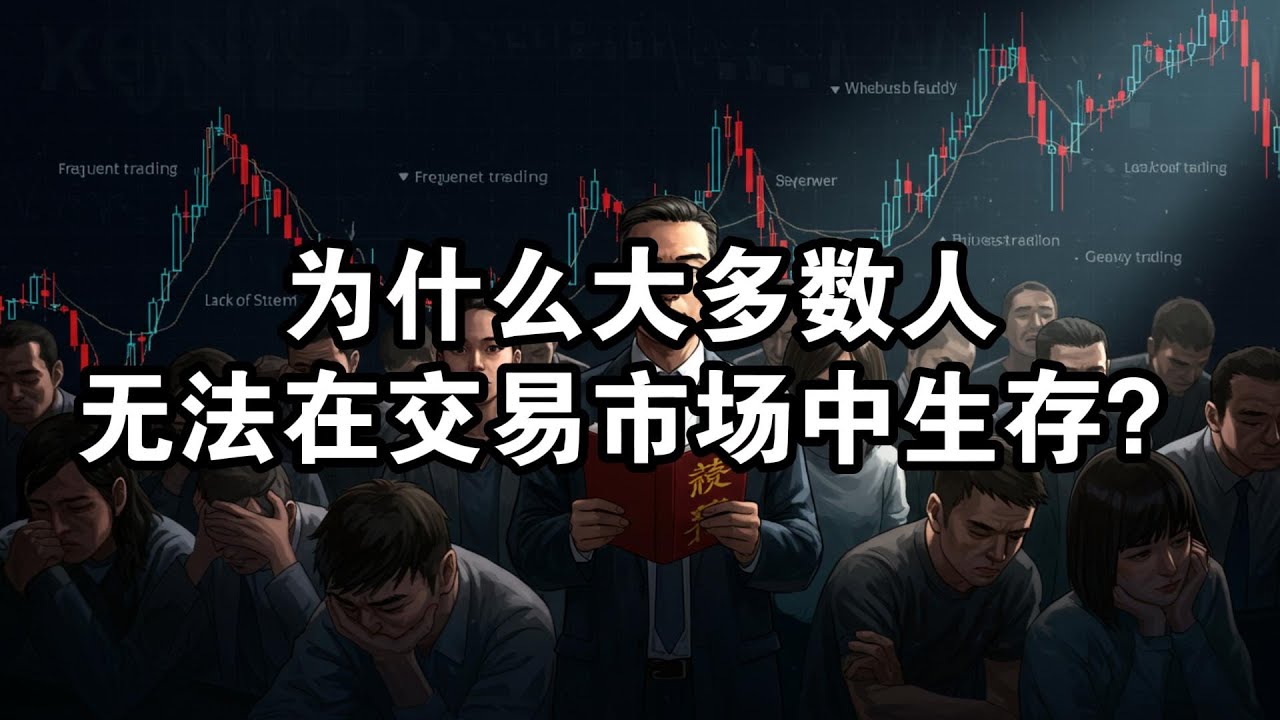 为什么大多数人无法在交易市场中生存？#外汇交易 #黄金 #比特币 #交易心得 #交易人生