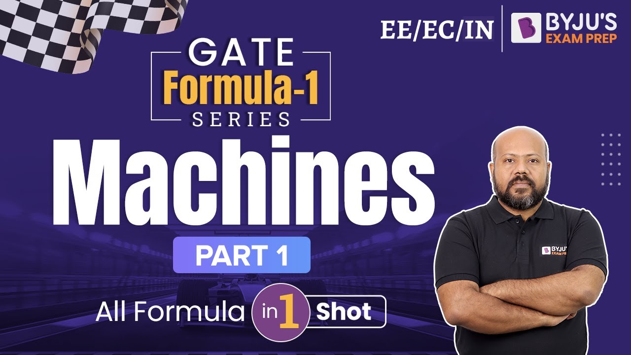 Electrical Machines Formulas (Part-1) | GATE Formulas Revision | GATE 2023 EE/EC/IN | BYJU'S GATE