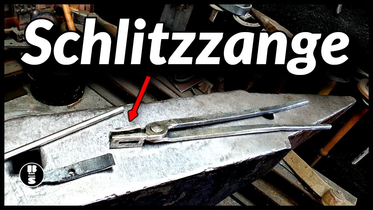 Schlitzzange schmieden| Aus Laser Stücken