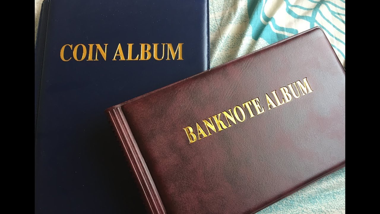 474) Coin / Note collection album unboxing (aliexpress)