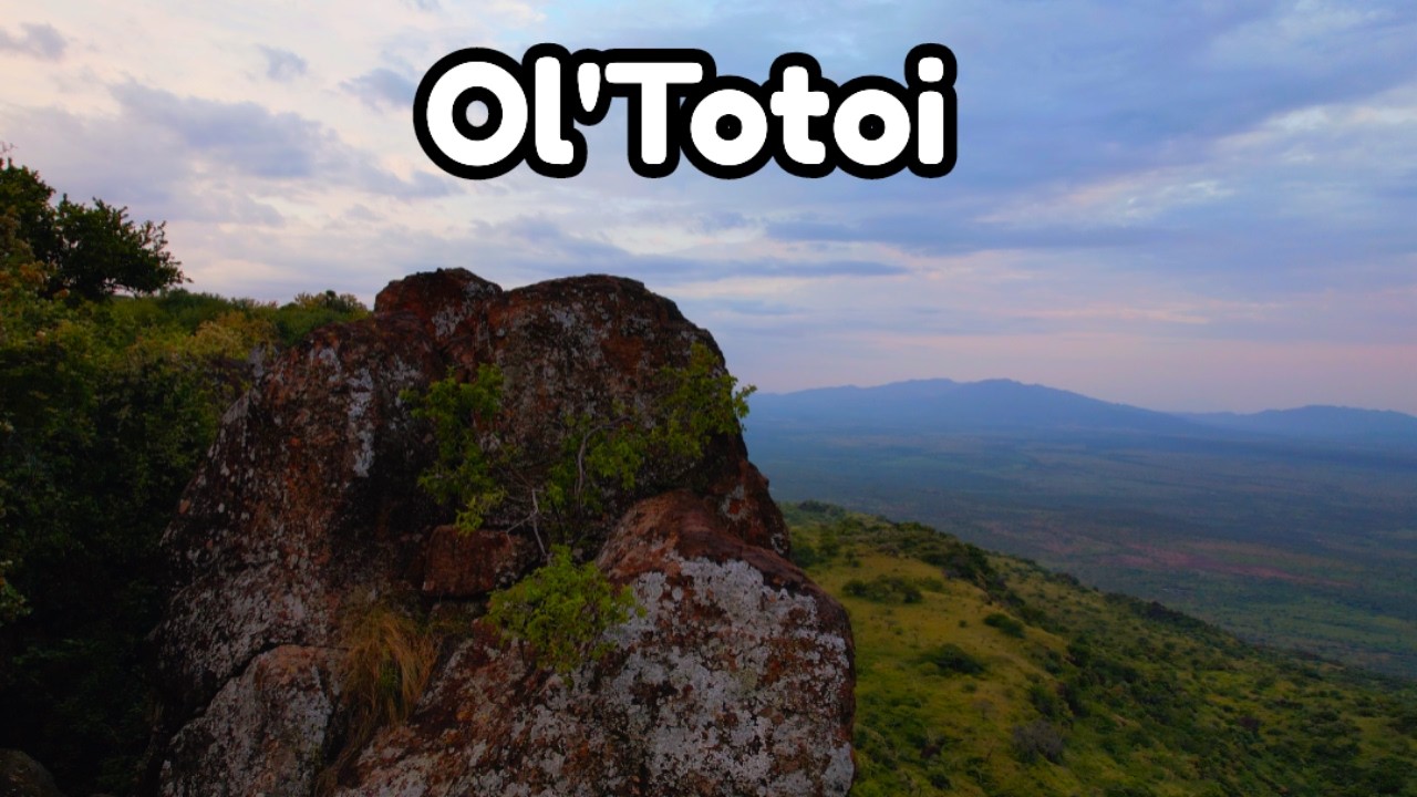 🇰🇪 Roadtrip!!: Ol'totoi, The campsite on the edge!