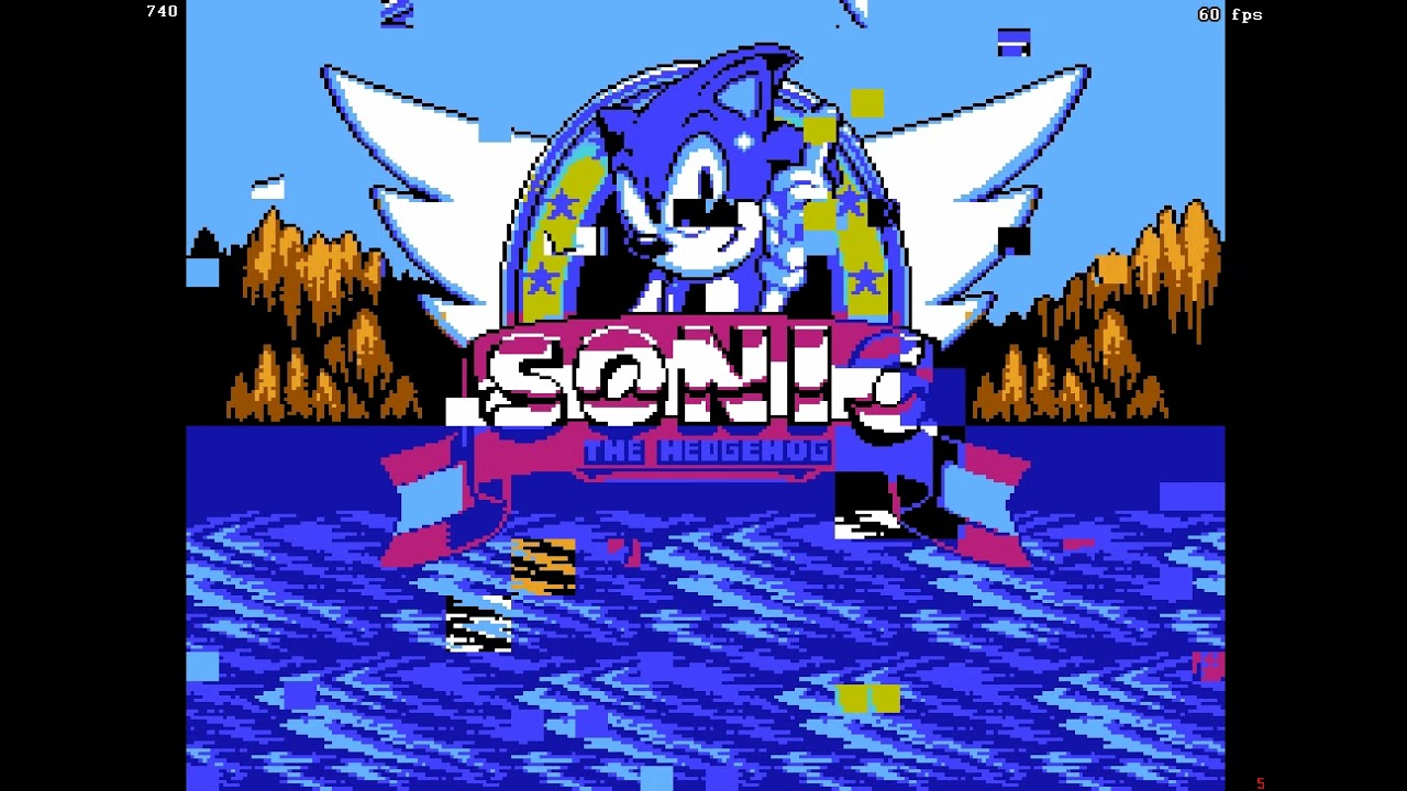 Sonic The Hedgehog (NES Hackrom) Corruptions | Rax Corruptions