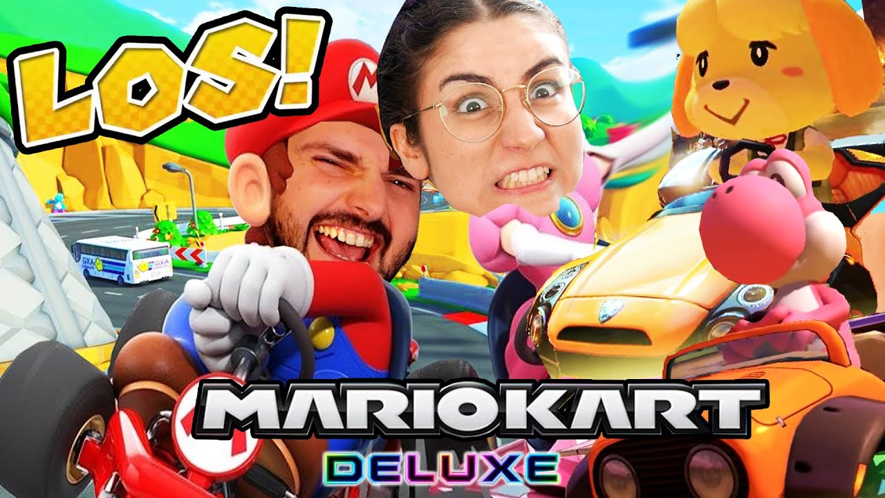 XXL Mario Kart Challenge mit Kaan, Dania Tom und Lena!