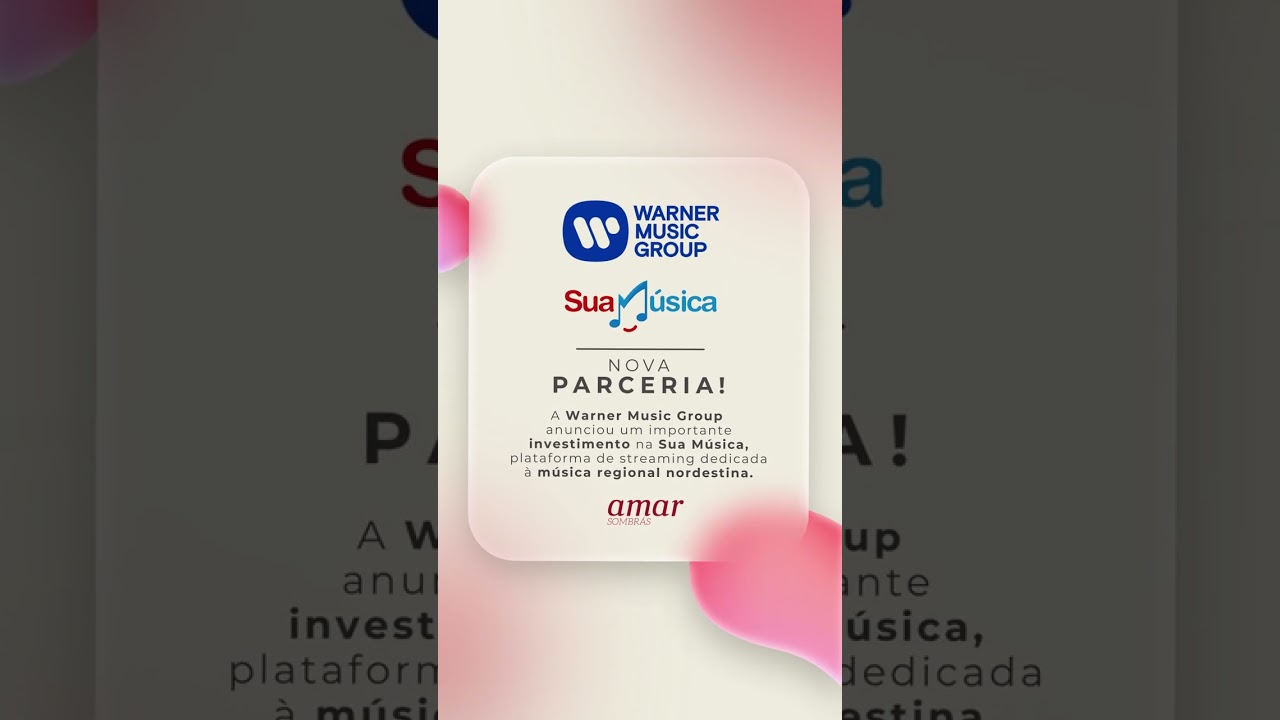 Sua M&uacute;sica Recebe Investimento da Warner Music!