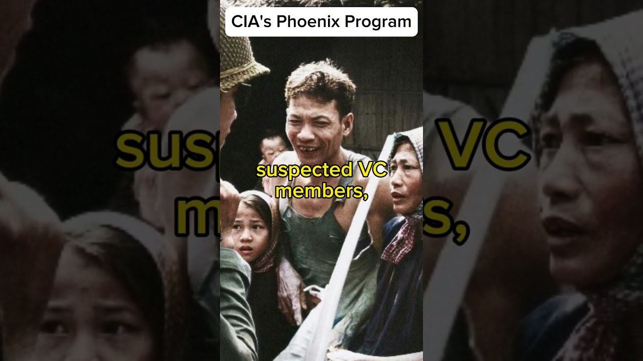 The CIA's Phoenix Program in the Vietnam War #vietnamwar #cia #coldwar #PhoenixProgram #america