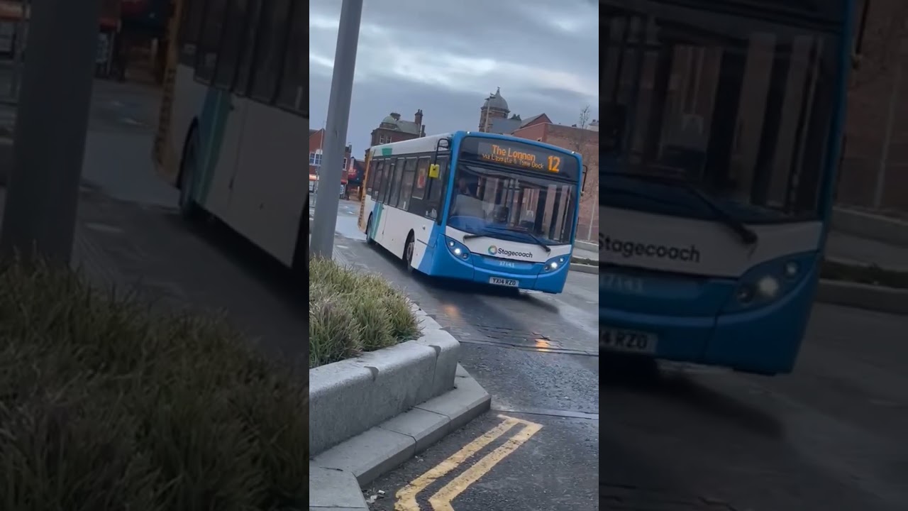 buses at South shields: February 2023