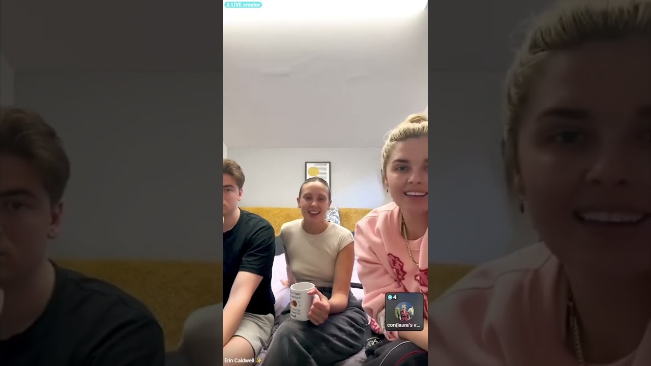 erin caldwell tiktok live - 26/05/24
