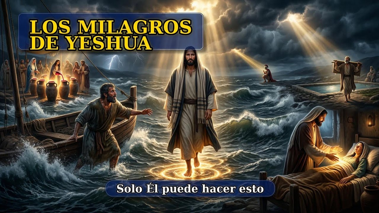 Jesús Calma la Tempestad Milagros de Jesús Episodio 1#MilagrosDeJesus #Jesus #Tempestad #Fe