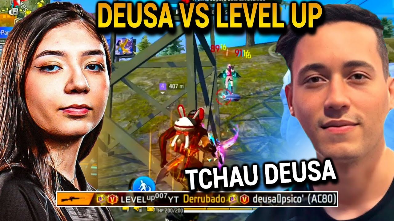 DEUSA CAIU CONTRA O LEVEL UP NA RANQUEADA E ISSO ACONTECEU, TEVE FARPAS?