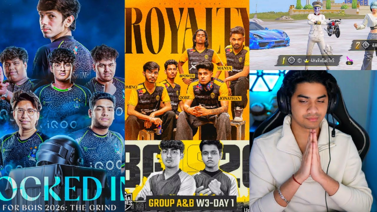 S8UL 4H Regaltos & Joker On BGIS Qualification ✅ SouL vs GodL BGIS Matches 🥵 SouLRegaltos