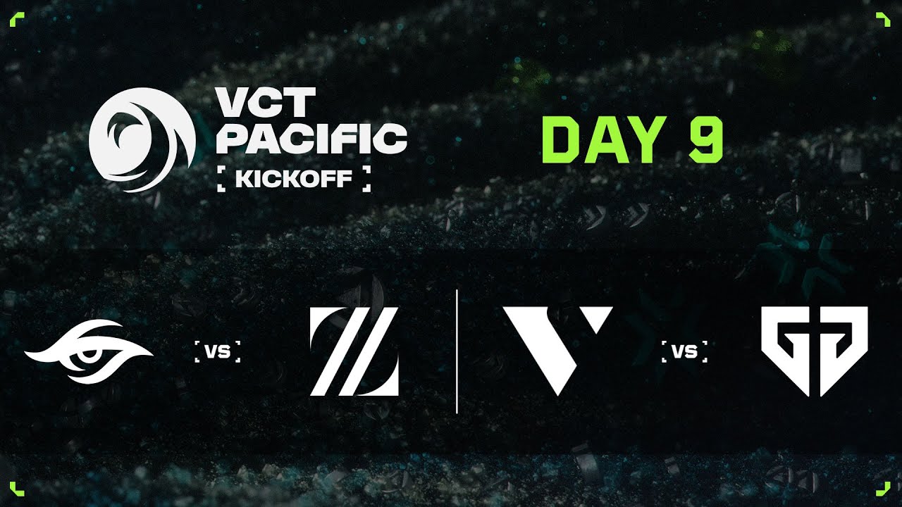ZETA vs TS / VL vs GEN - VCT Pacific - Kickoff - Lower Bracket R1 - Day 9