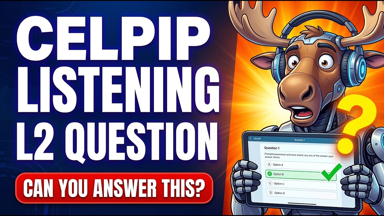 CELPIP Listening Practice | Part 2: Listening to a Daily Life Conversation