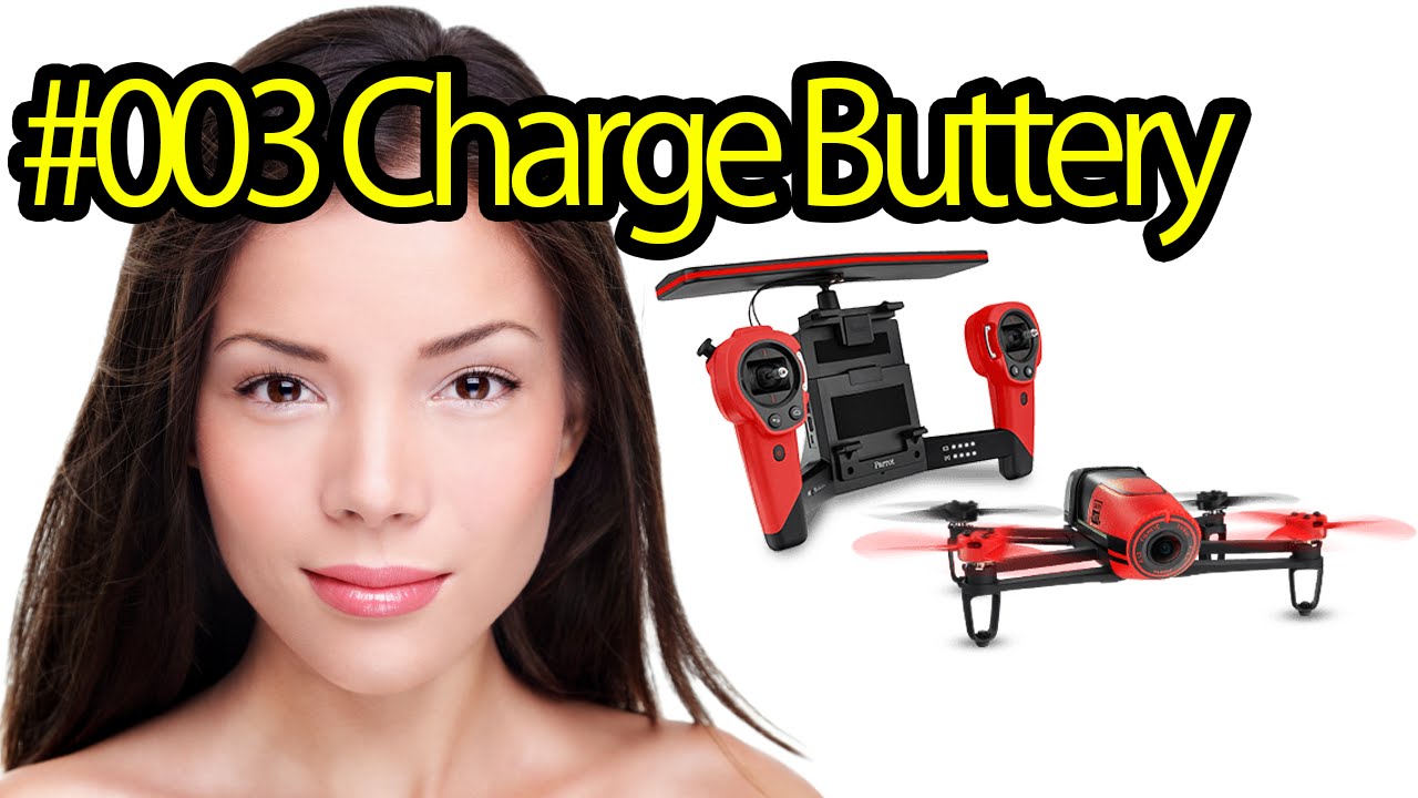 Tutorial #003 Charging Parrot Bebop Drone Battery - Quadcopter Camera for Aerial Photos and Videos