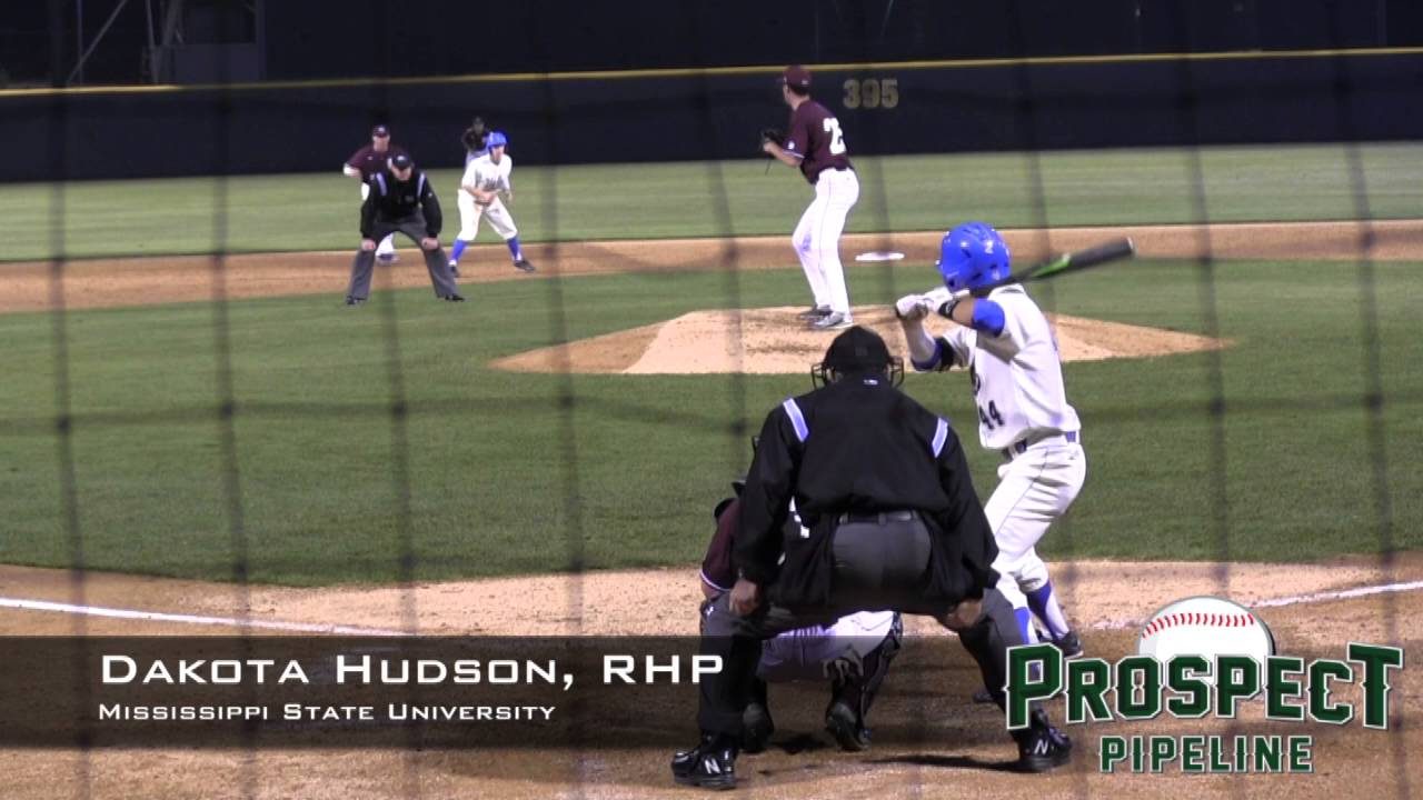 Dakota Hudson Prospect Video, RHP, Mississippi State University