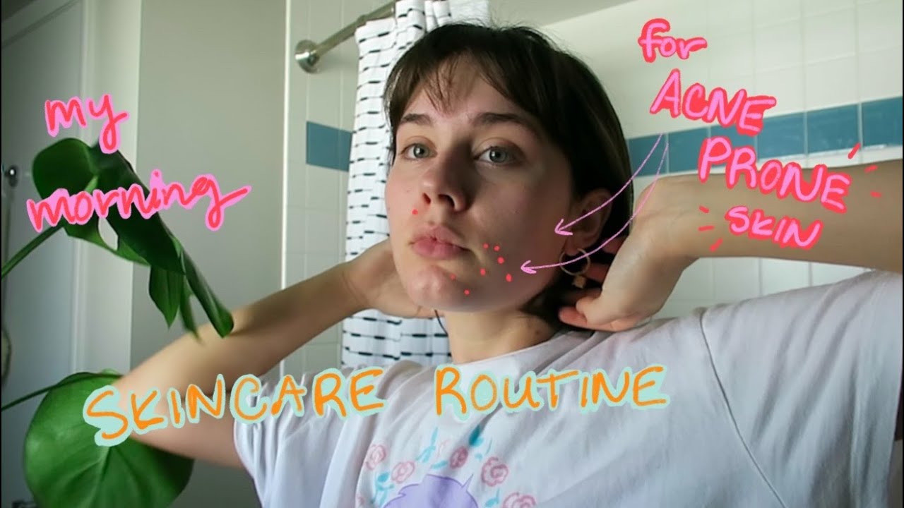 MY MORNING SKINCARE ROUTINE FOR ACNE PRONE SKIN | Arden Rose