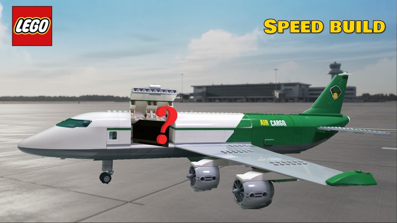 LEGO 60022 Cargo Terminal Speed Build