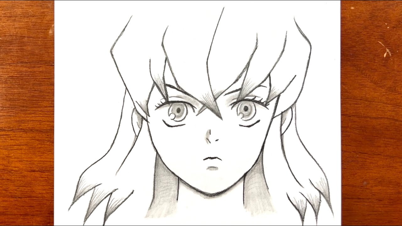 How to draw Inosuke Hashibira no Mask
