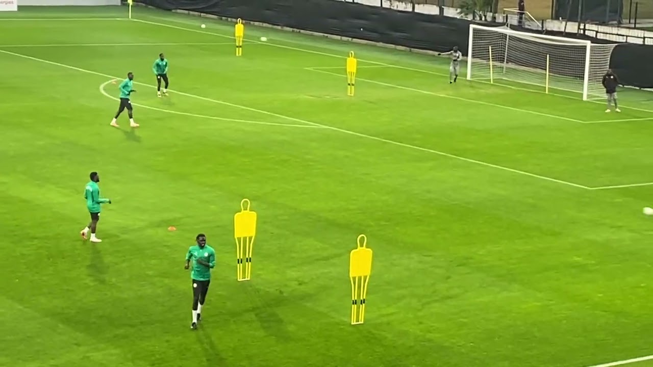 Can 2025: Attaque placée au menu de l’entraînement des Lions du jour 