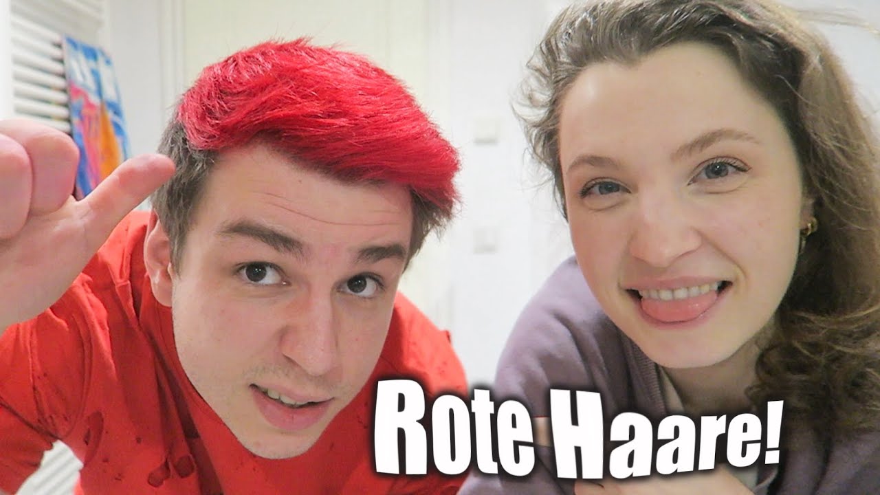 Wie Sev seine Haare rot färbt 😋