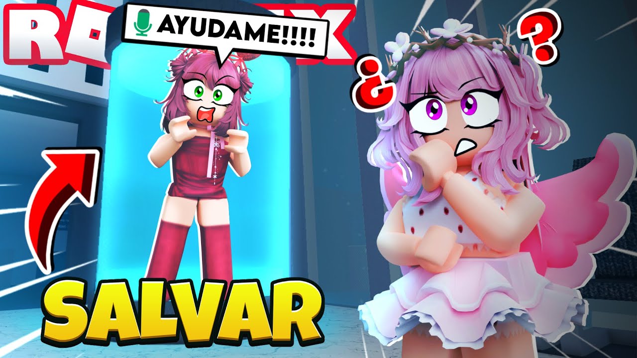TENGO QUE BUSCAR LA FORMA DE SALVARLA, PERO NO DEJA DE GRITARME!! l FLEE THE FACILITY l ROBLOX