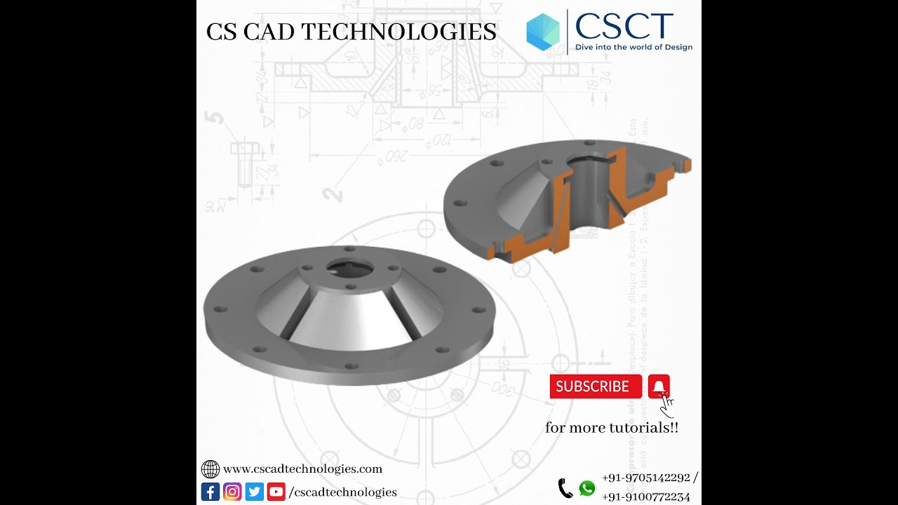 Part of Air Compressor|Full Tutorial in CATIA|Air Compressor|CATIA V5| CATIA Tutorials for Beginners