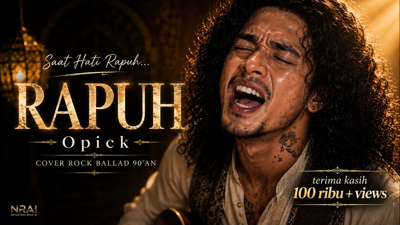 Saat Hati Benar-Benar Rapuh... | Rapuh - Opick | Cover Rock Ballad 90'an