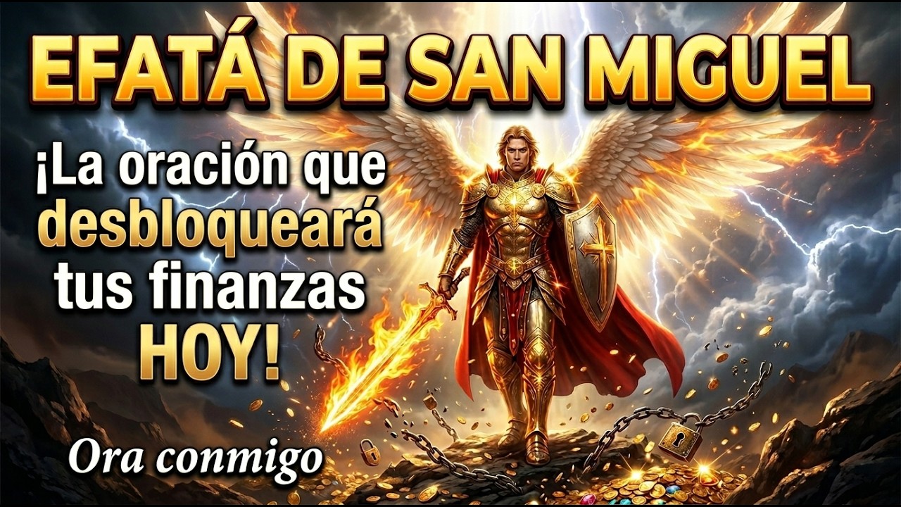 EFATÁ DE SAN MIGUEL: La Oración Que Va a DESTRABAR Tus Finanzas HOY! Reza Conmigo