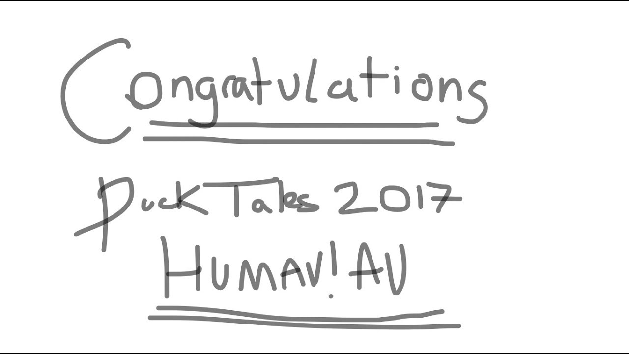 Congratulations - DuckTales 2017 Animatic