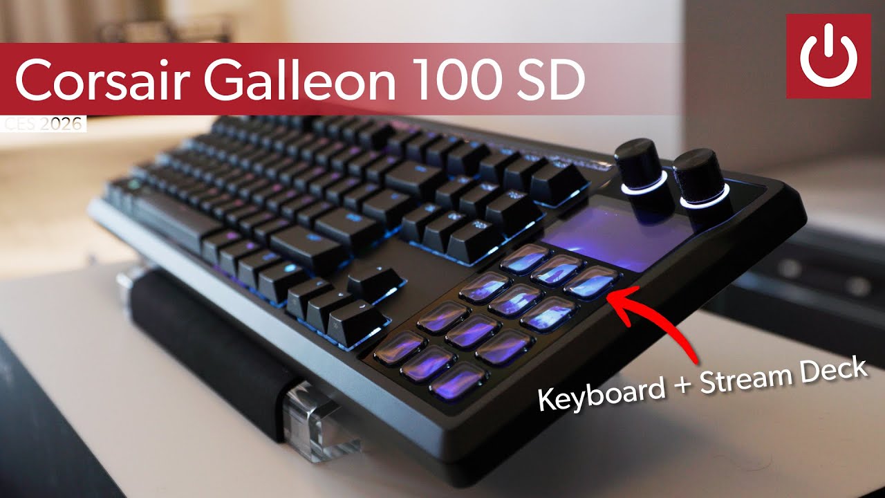 Do you want a keyboard with Stream Deck controls?
