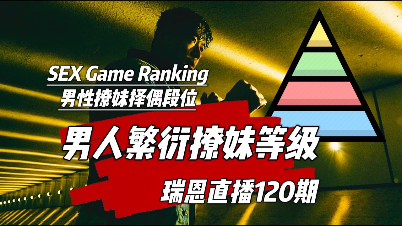 男人繁衍撩妹等級 | 你學了半天什麼段位 | 提升自我最快的道路 | 瑞恩直播120期