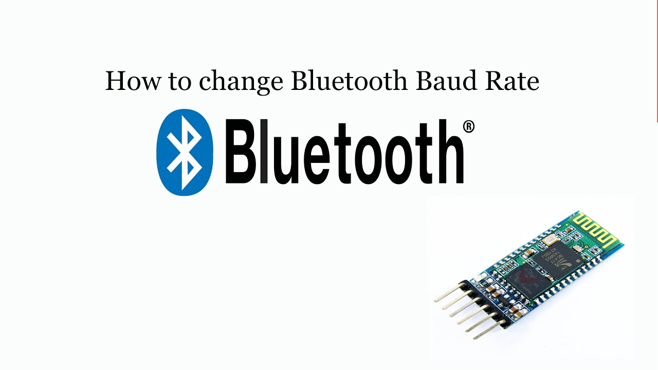 How to change Bluetooth Baud rate using Arduino IDE