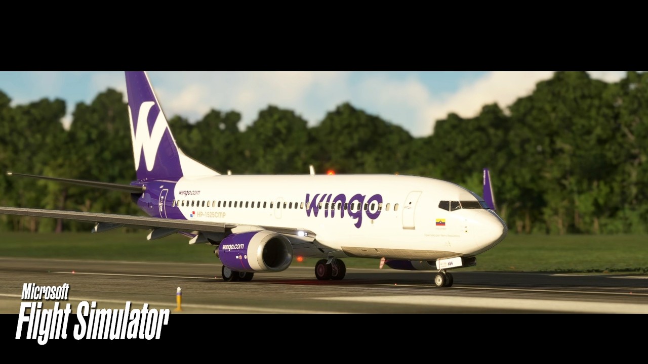 WINGO B737 | Balboa ✈ Cartagena | MPPA–SKCG | Full Flight Experience | IVAO
