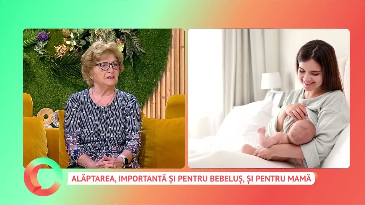 Alăptarea, importantă și pentru bebeluș, și pentru mamă
