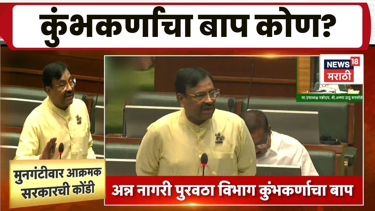 Sudhir Mungantiwar Vs Yogesh Kadam | धान बोनसवरून सभागृहात खडाजंगी; मुनगंटीवारांनी सुनावलं
