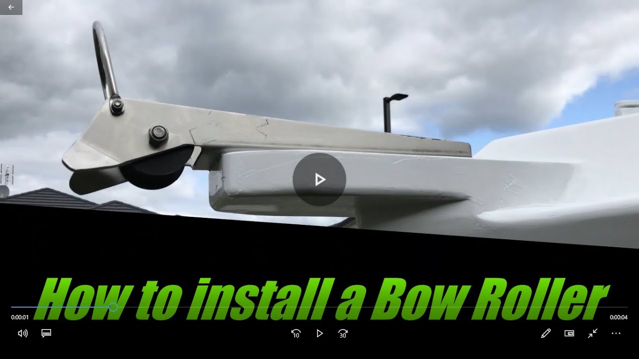 How to install a Bow Roller