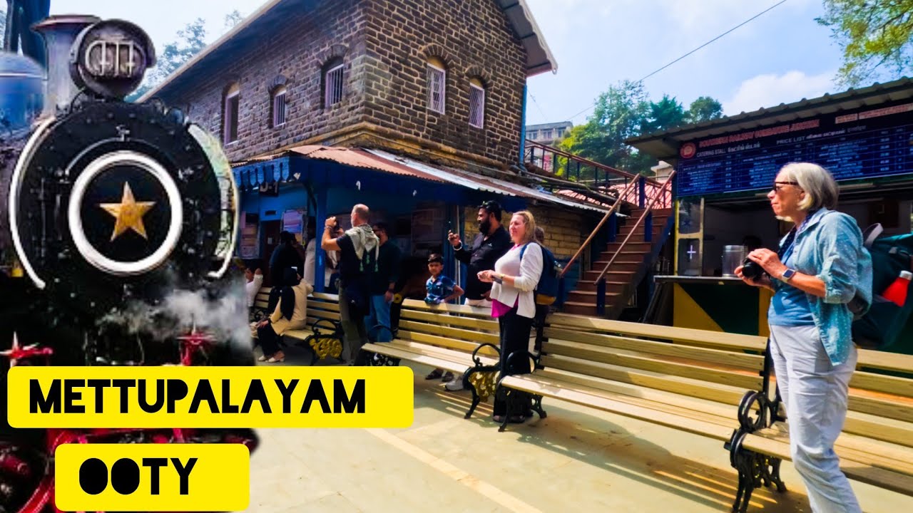 Ooty Toy Train | Mettupalayam  to Ooty | Coonoor | Nilgiri Mountain Railway | #2024 #ooty #train🦣🍒🌴🍀