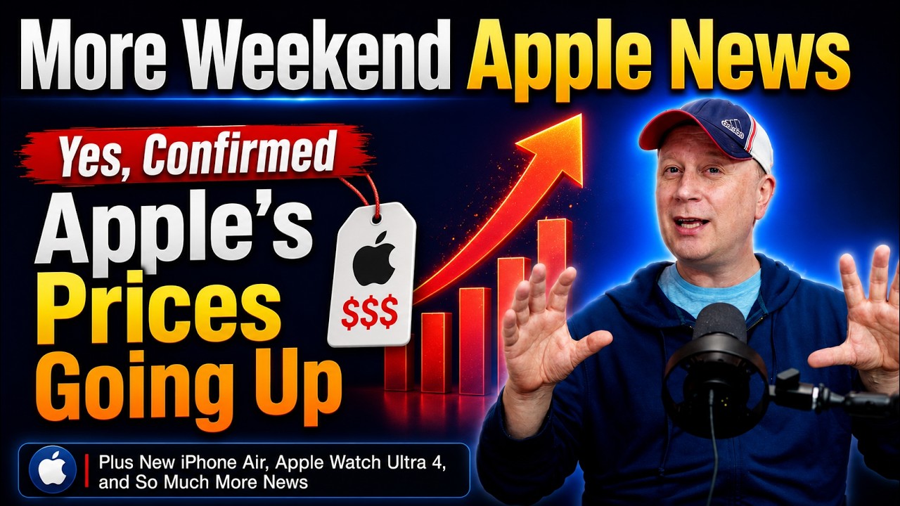 Подтверждено! Цены Apple растут, а также iPhone Air 2, Apple Watch Ultra 4, Dell XPS 13 и другие ...