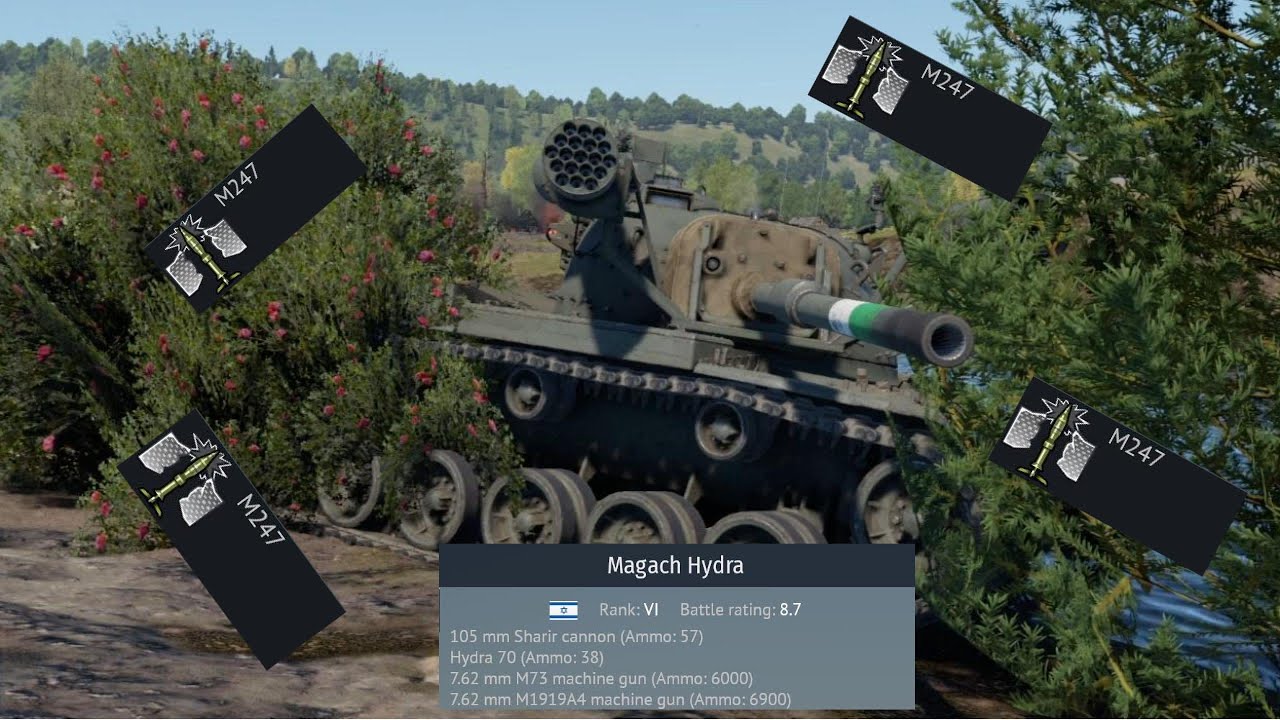Rocket Tank-  Magach Hydra Gameplay