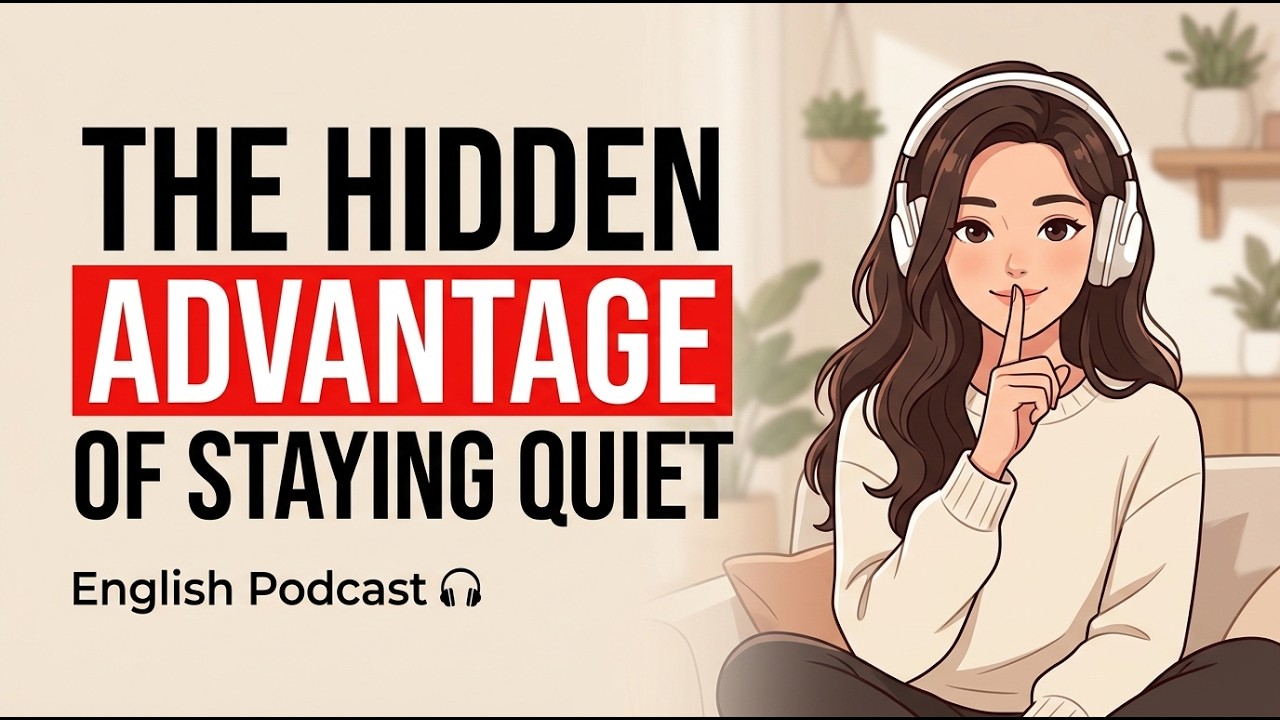 Learn How to Introduce Yourself in English | The Hidden Advantage of Staying Quiet | English Podcast