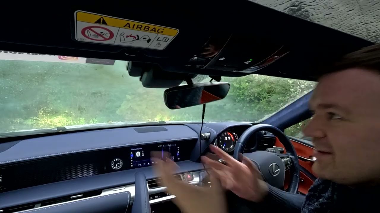 Установка видеорегистратора Lexus LC 500 | (проводка не требуется)