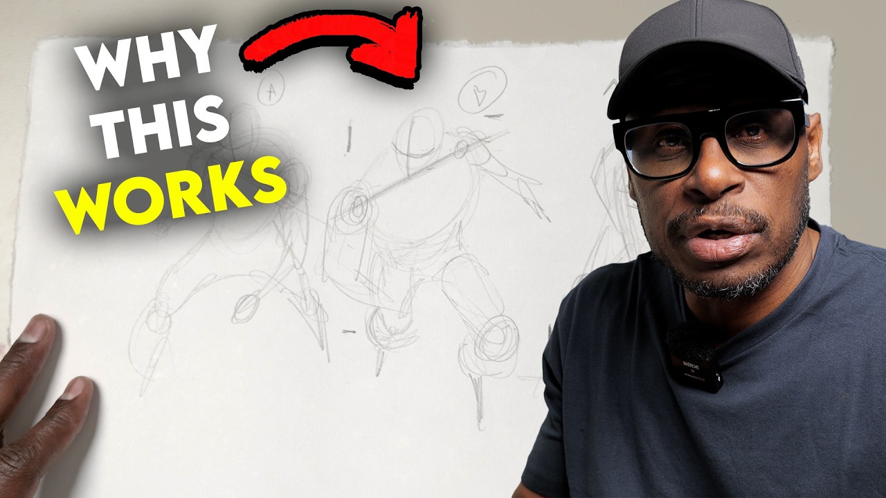 How I Sketch Dynamic Poses in Seconds (For Any Character Type)